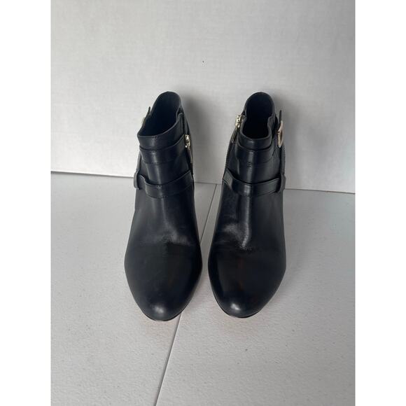 Vince Camuto Black Bootie Heels Womens Size 9 - Picture 3 of 5